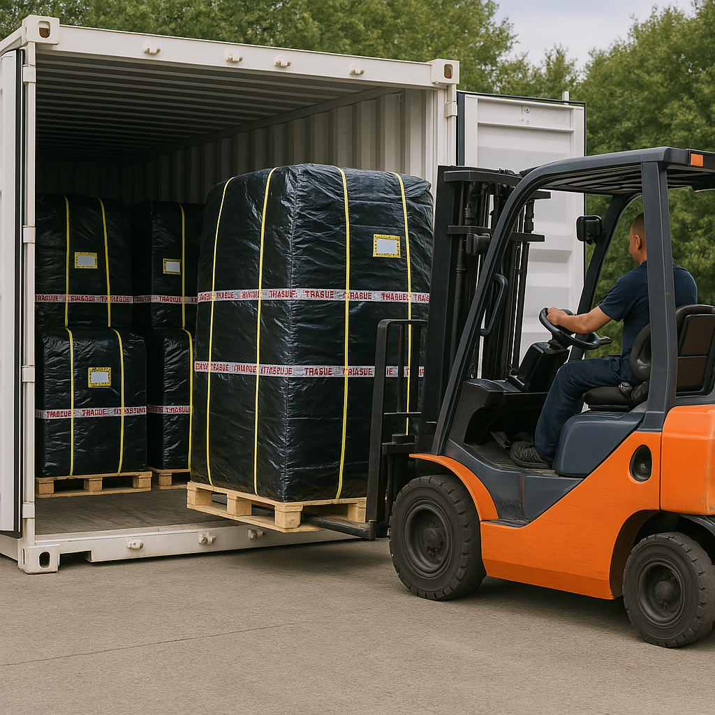 Shared container removals to Cyprus